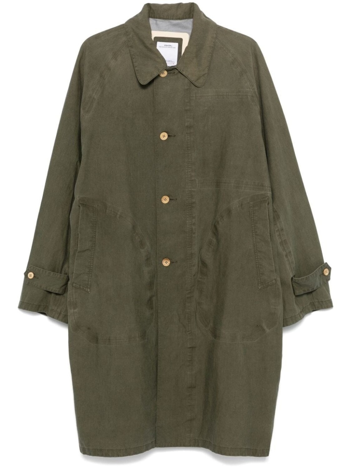 

Visvim парка Henderson, зеленый