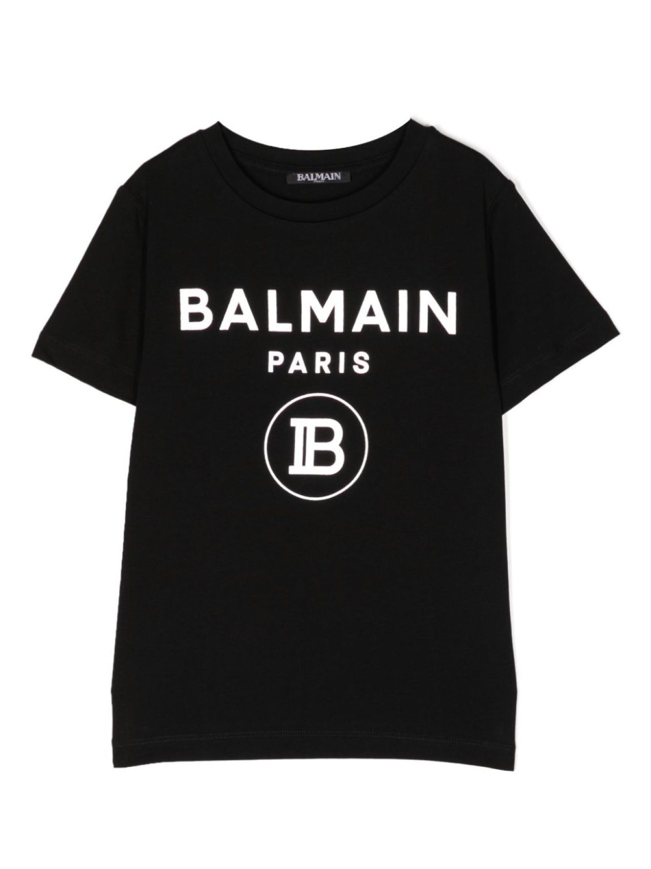 

Футболка с логотипом Balmain Kids, черный