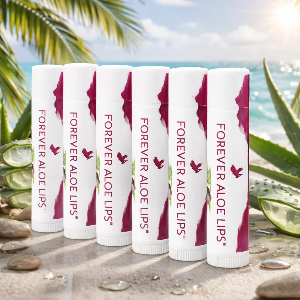Бальзам для губ «Aloe Lips» от Forever Living (6 шт.) Uinclu
