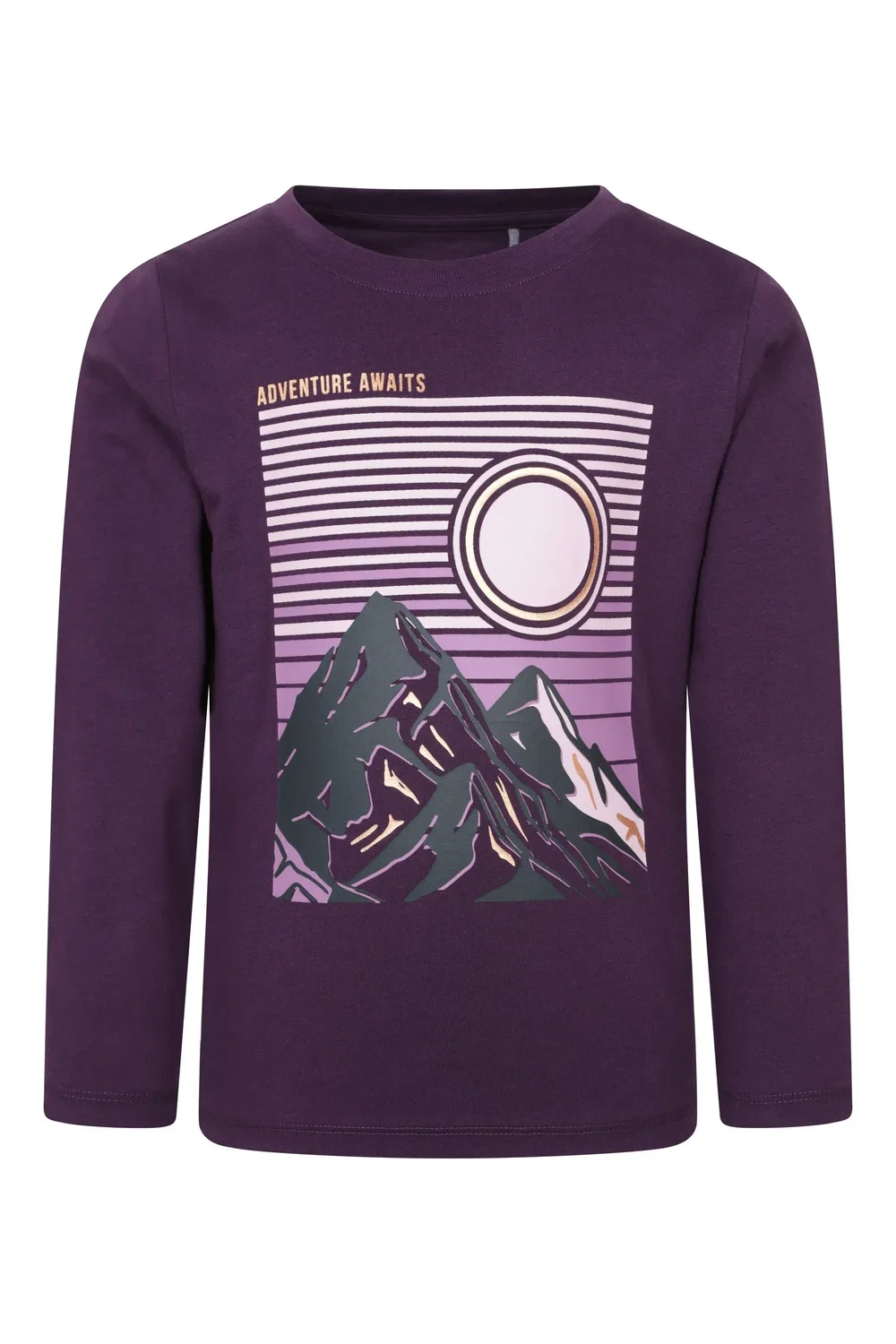 Футболка с принтом Mountain Warehouse, фиолетовый