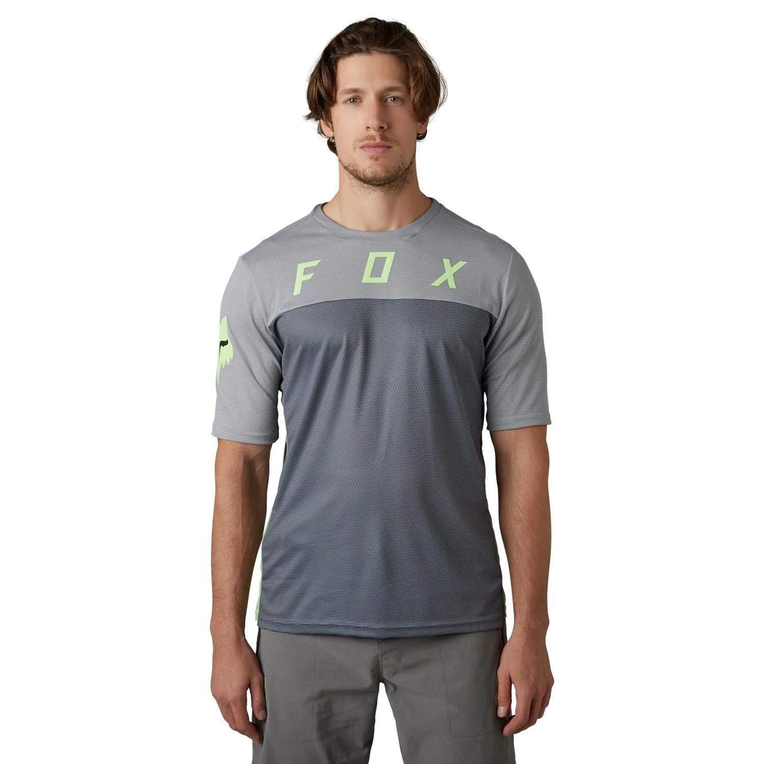 

Защитный велоджерси Cekt мужское Fox, Black/Grey