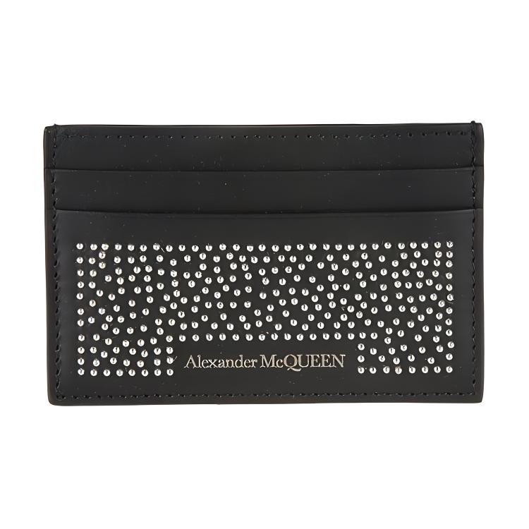 

Alexander McQueen Мужской кошелек из коровьей кожи, черный