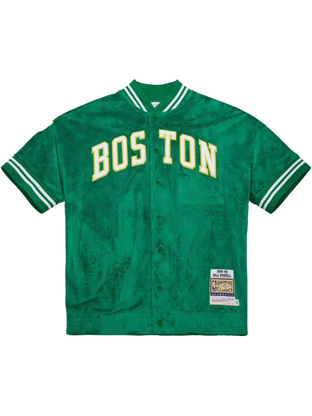 

Рубашка Boston Celtics 1959/60 Bill Russell Mitchell & Ness, зеленый