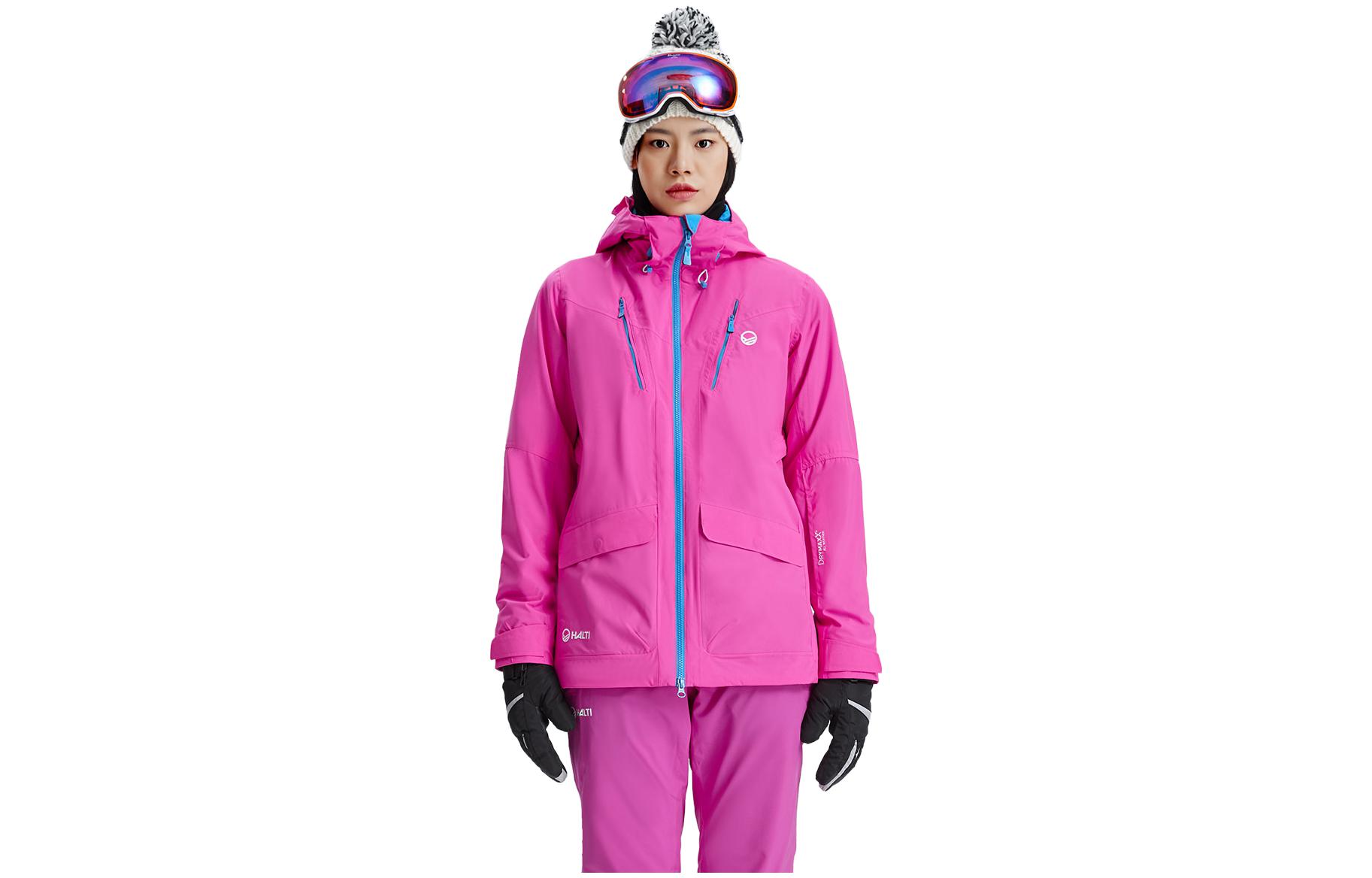 

Верхняя одежда для лыж женская HALTI, розовый