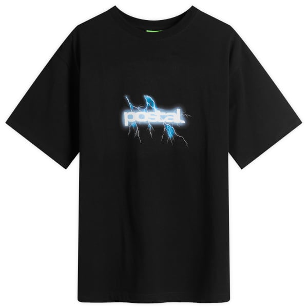 

Футболка с молнией Postal, черный