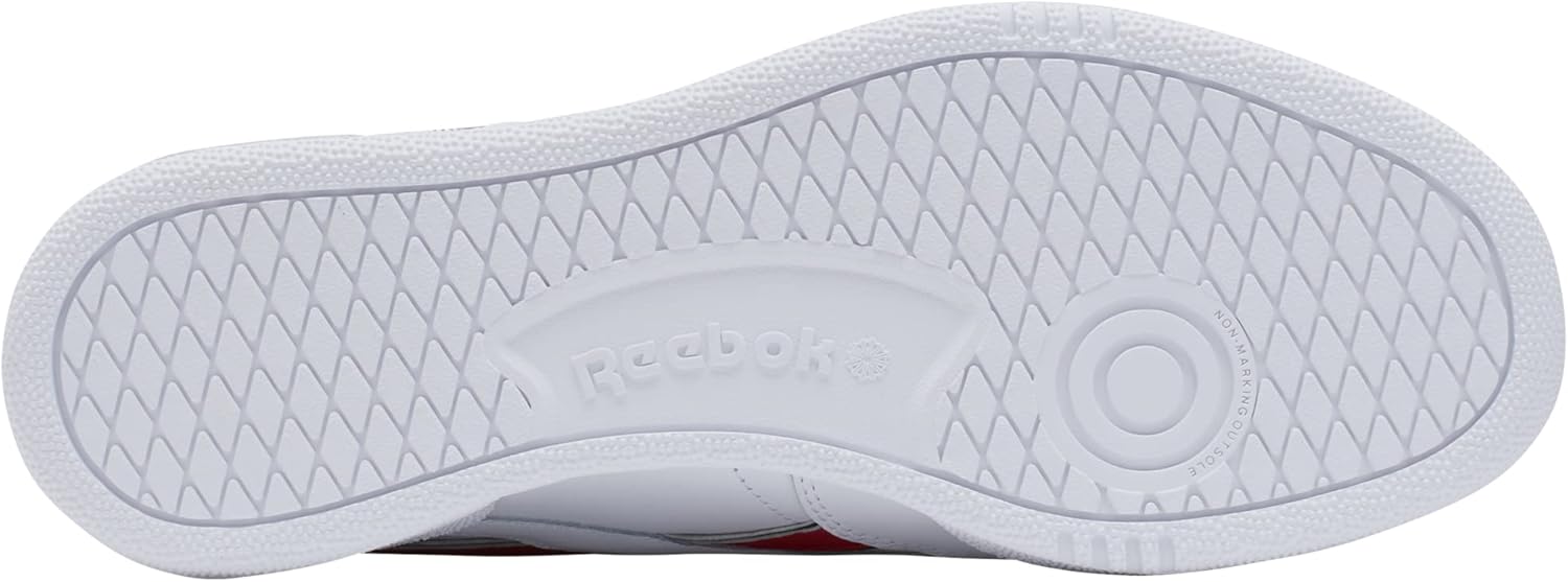 Мужские кроссовки-ботинки Reebok Club C Revenge, белый/черный/красный — фото 2
