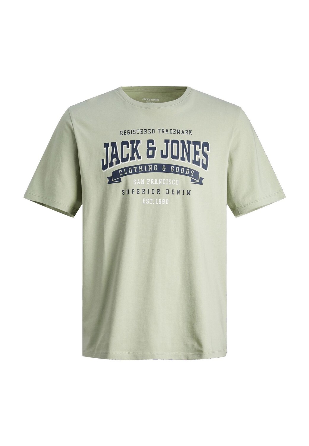 

Футболка мужская с круглым вырезом, мотив Jack & Jones, цвет Desert Sag