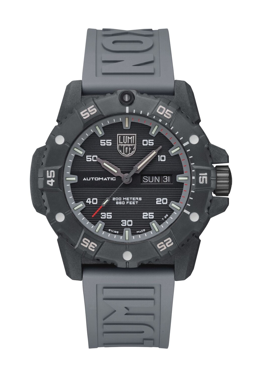 

Мужские дайверские часы Master Carbon Seal Automatic 3860 Series LUMINOX, черный