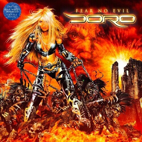 

Виниловая пластинка Doro - Fear No Evil (Blue White Marbled)
