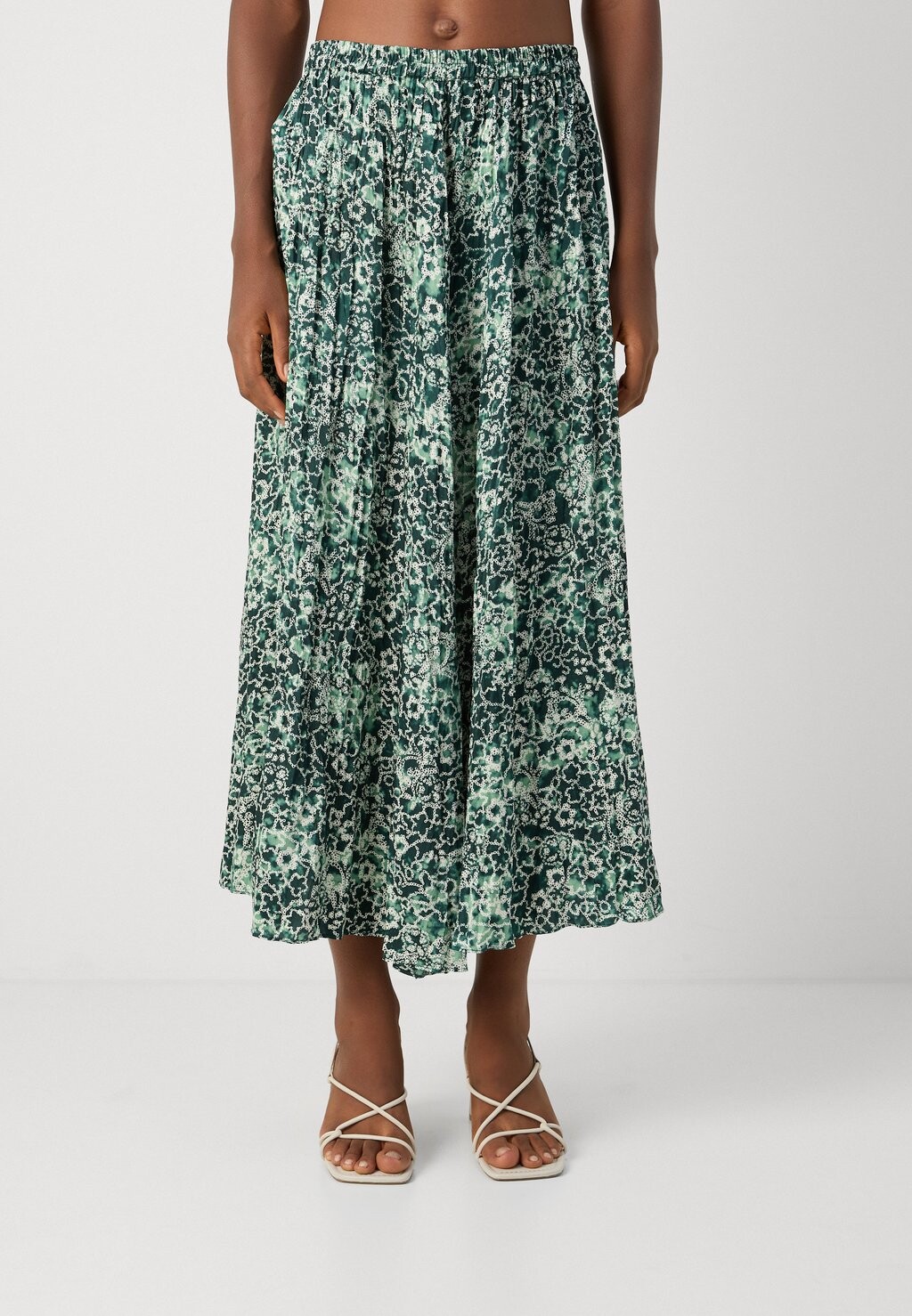 

Юбка А-силуэта PLEATED CRINKLE SKIRT Scotch & Soda, зеленый