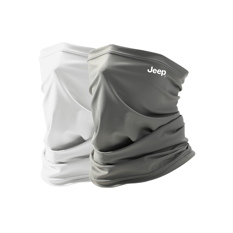 

Маска с защитой от солнца Elastane для мужчин Jeep, серый+белый