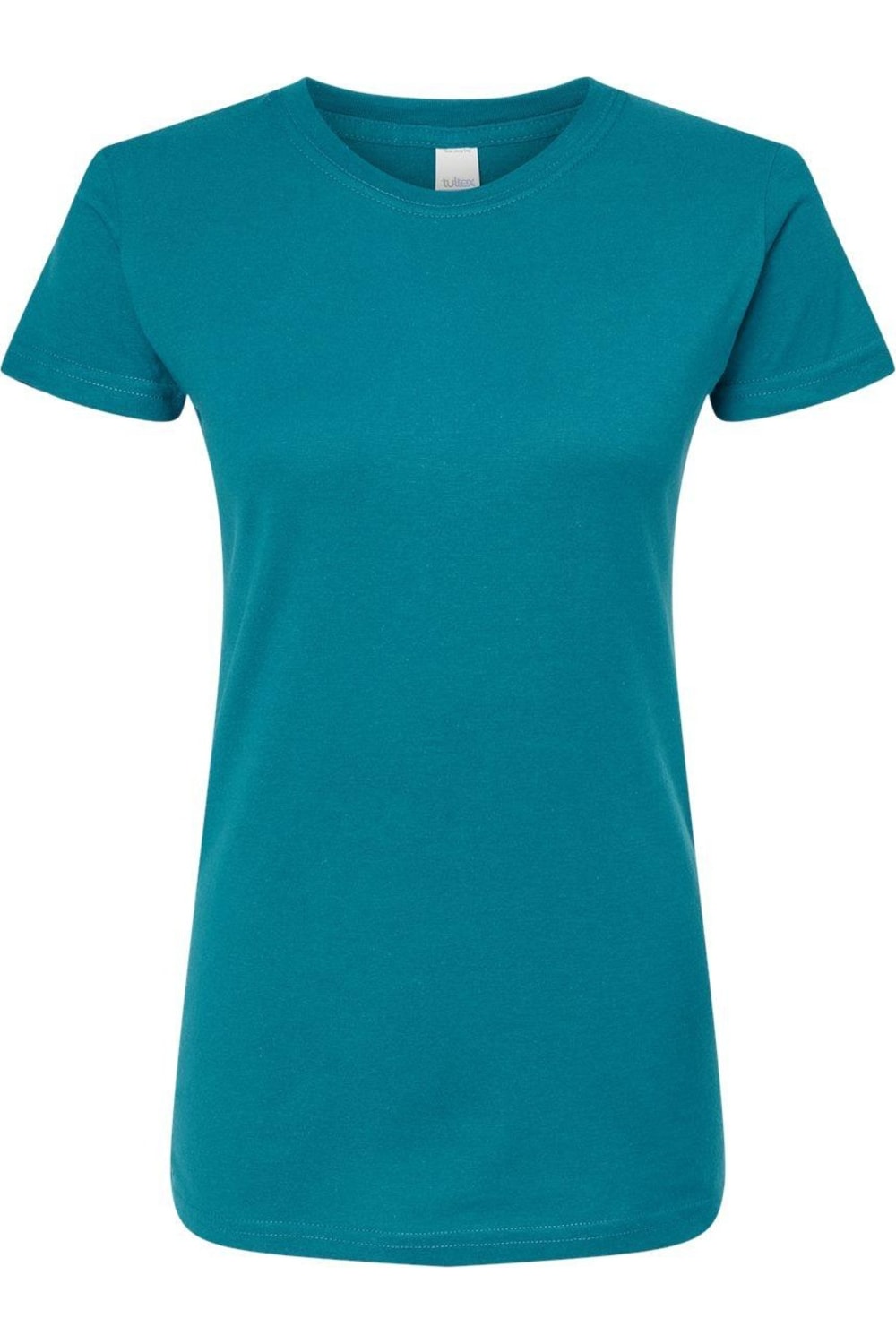 

Tultex женская облегающая футболка из тонкого джерси, цвет teal