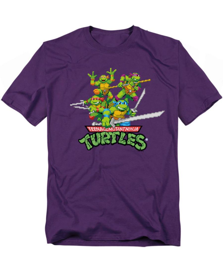 

Футболка Big & Tall TMNT Retro Arcade TEENAGE MUTANT NINJA TURTLES, Purple, Фиолетовый, Футболка Big & Tall TMNT Retro Arcade TEENAGE MUTANT NINJA TURTLES, Purple