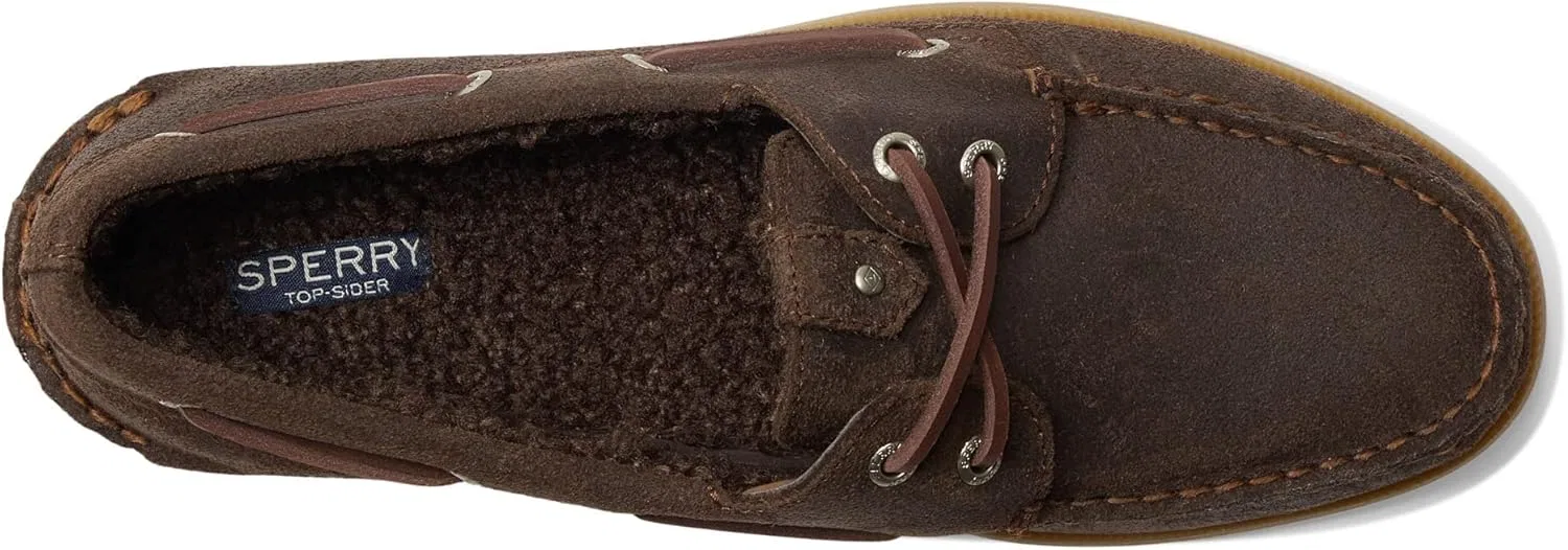 Мужские оригинальные двухслойные лодочные туфли Sperry Seacycled, 2-Cozy Java — фото 2