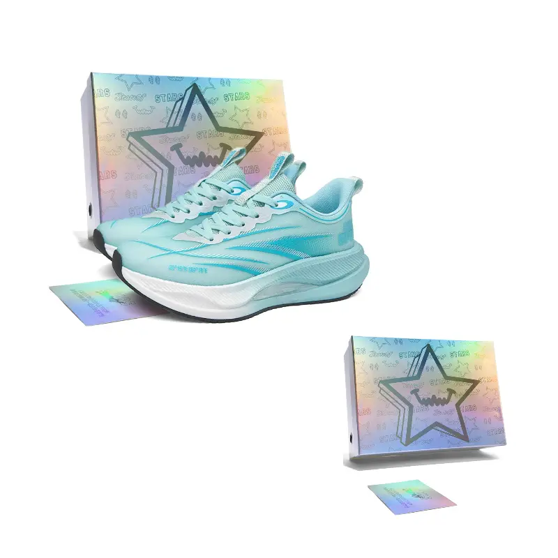 

Stateof Stars Низкие кроссовки для бега унисекс Misty Blue, цвет Misty Blue