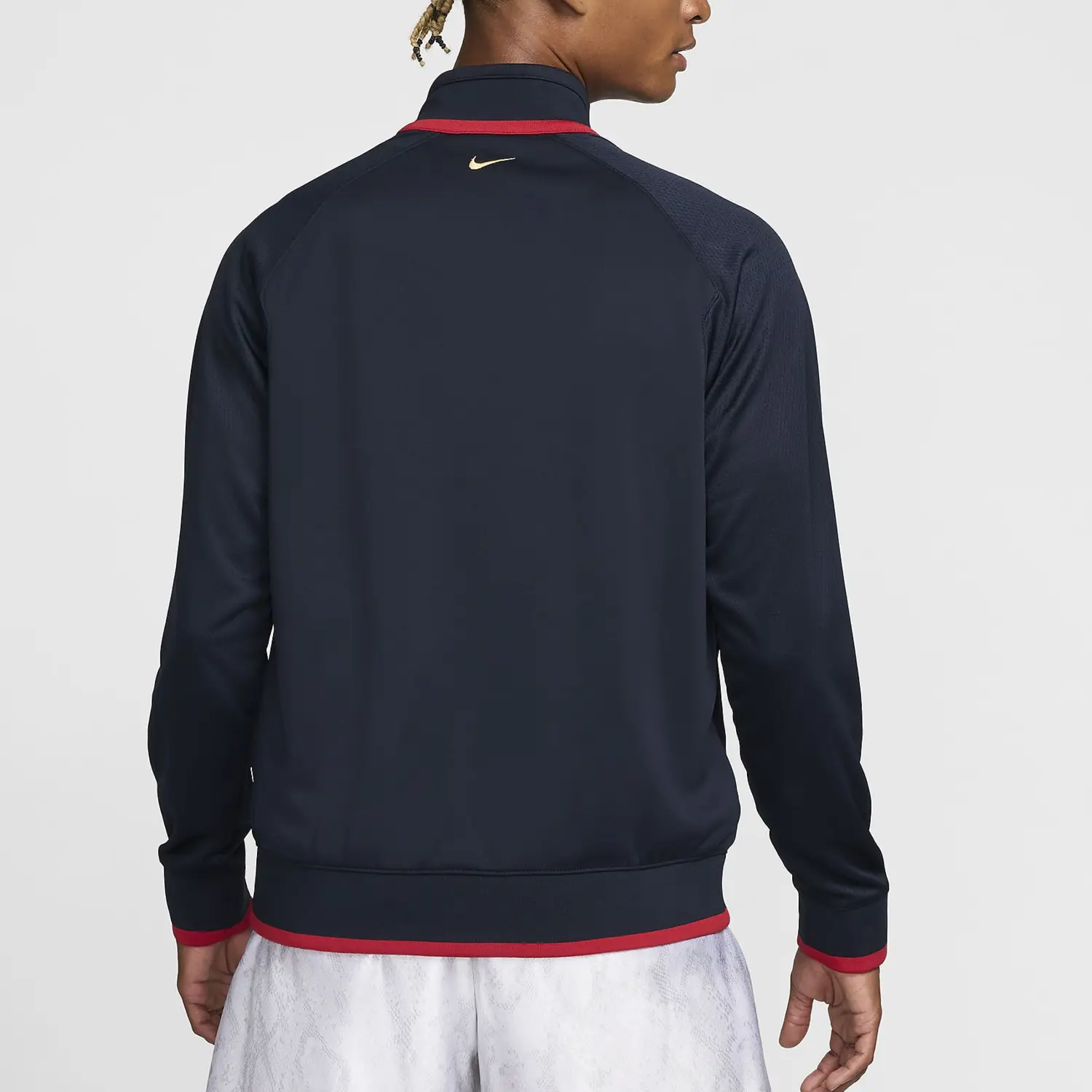 Куртка мужская красная/черная Nike, красный/черный — фото 2