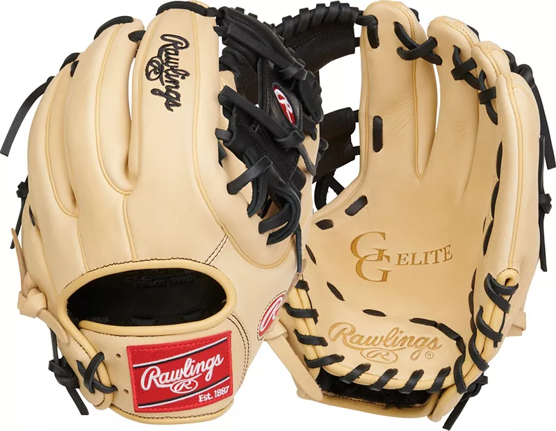 

Перчатки Rawlings 11,5 дюймов GG Elite Series, коричневый
