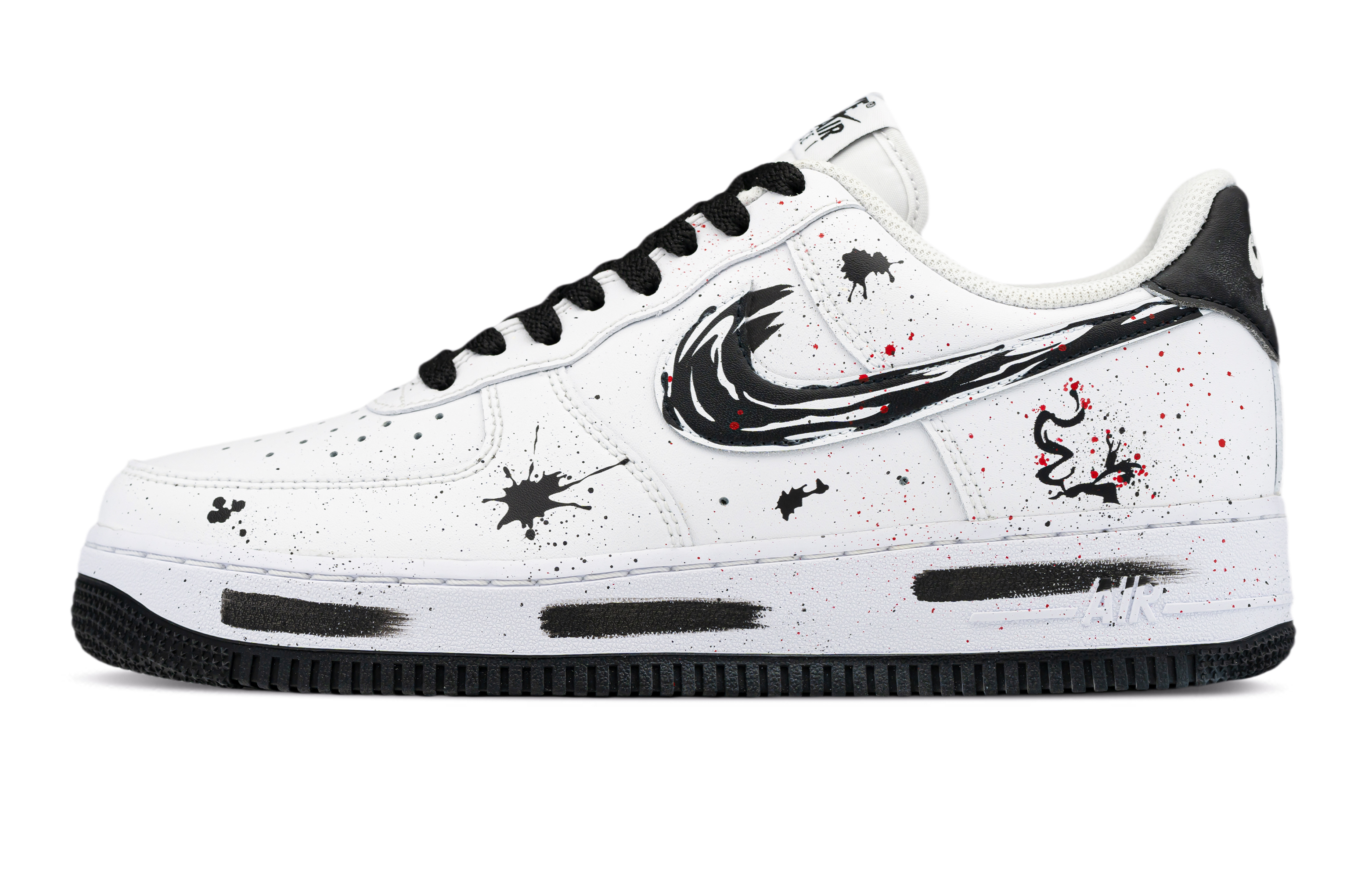 

Кроссовки Nike Air Force 1 Skateboarding Shoes Men Low-top Black/white, белый