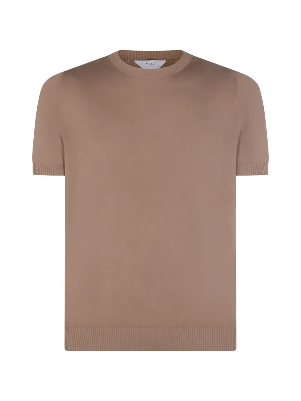 

Вязаная футболка Malo, коричневый