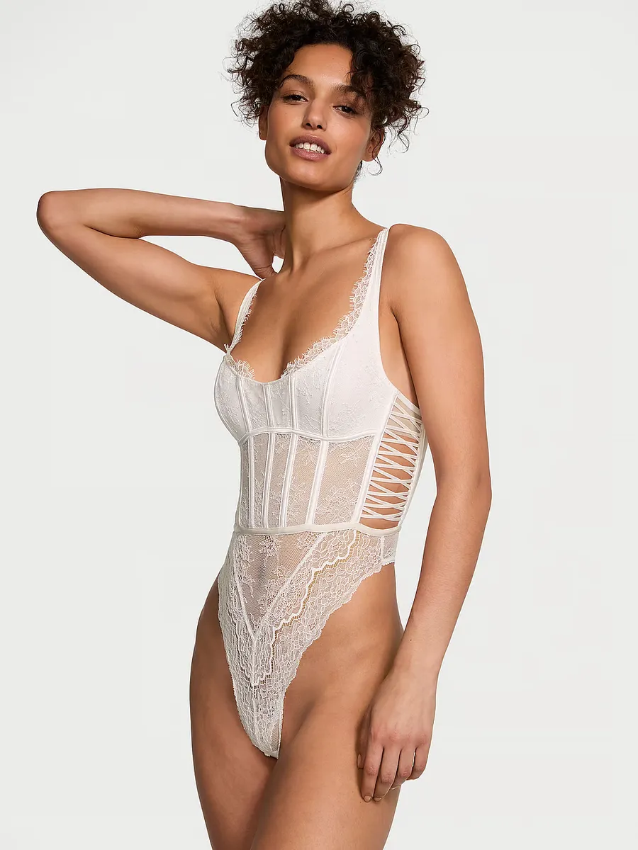 

Dream Angels Wicked Корсет Тедди Very Sexy, белый