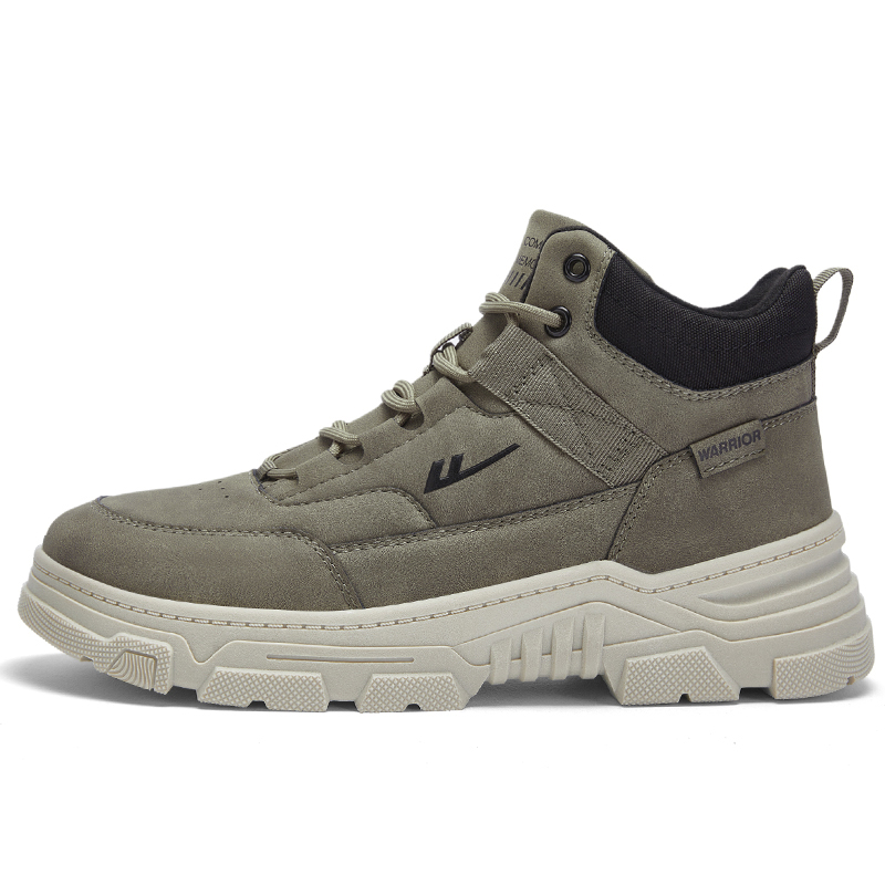 

WARRIOR Амортизирующие нескользящие износостойкие высокие повседневные кроссовки men's army green