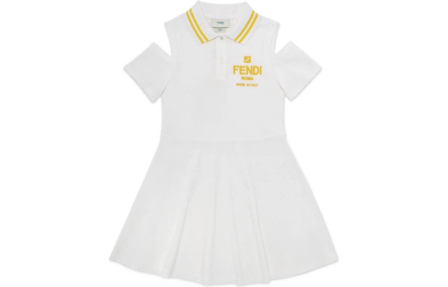 

Детское платье FENDI, белое