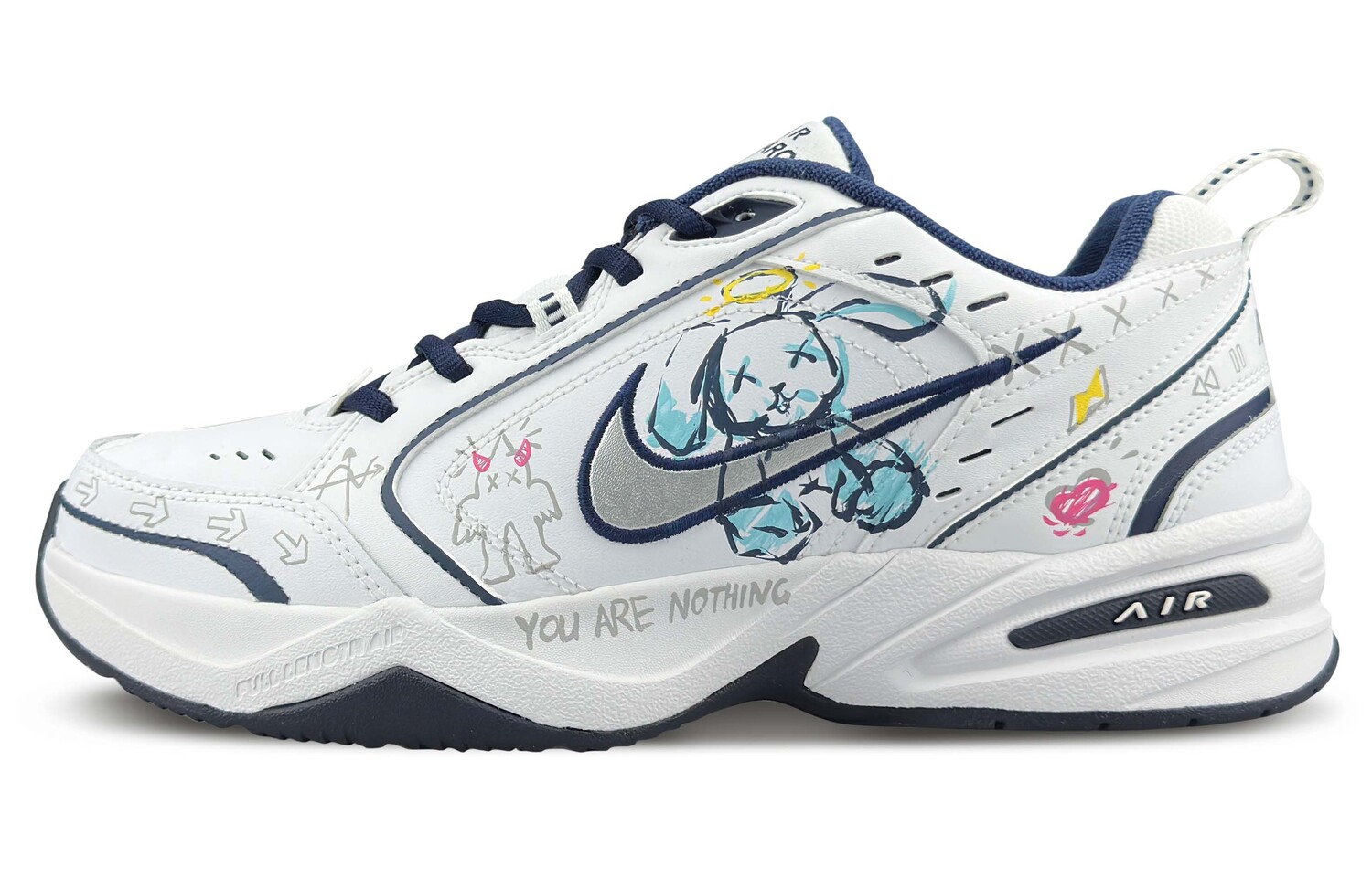 

Массивные кроссовки Nike Air Monarch 4 унисекс, White