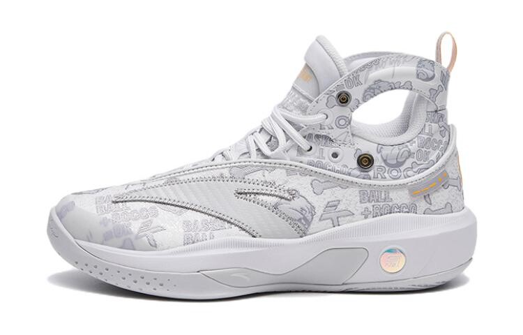 

Детские баскетбольные кроссовки GS High-top серые/оранжевые Anta Kids