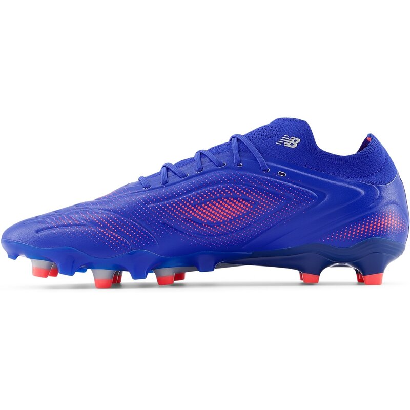 Футбольные бутсы для игры на траве Tekela Pro Low Laced FG V5 New Balance, синий — фото 4