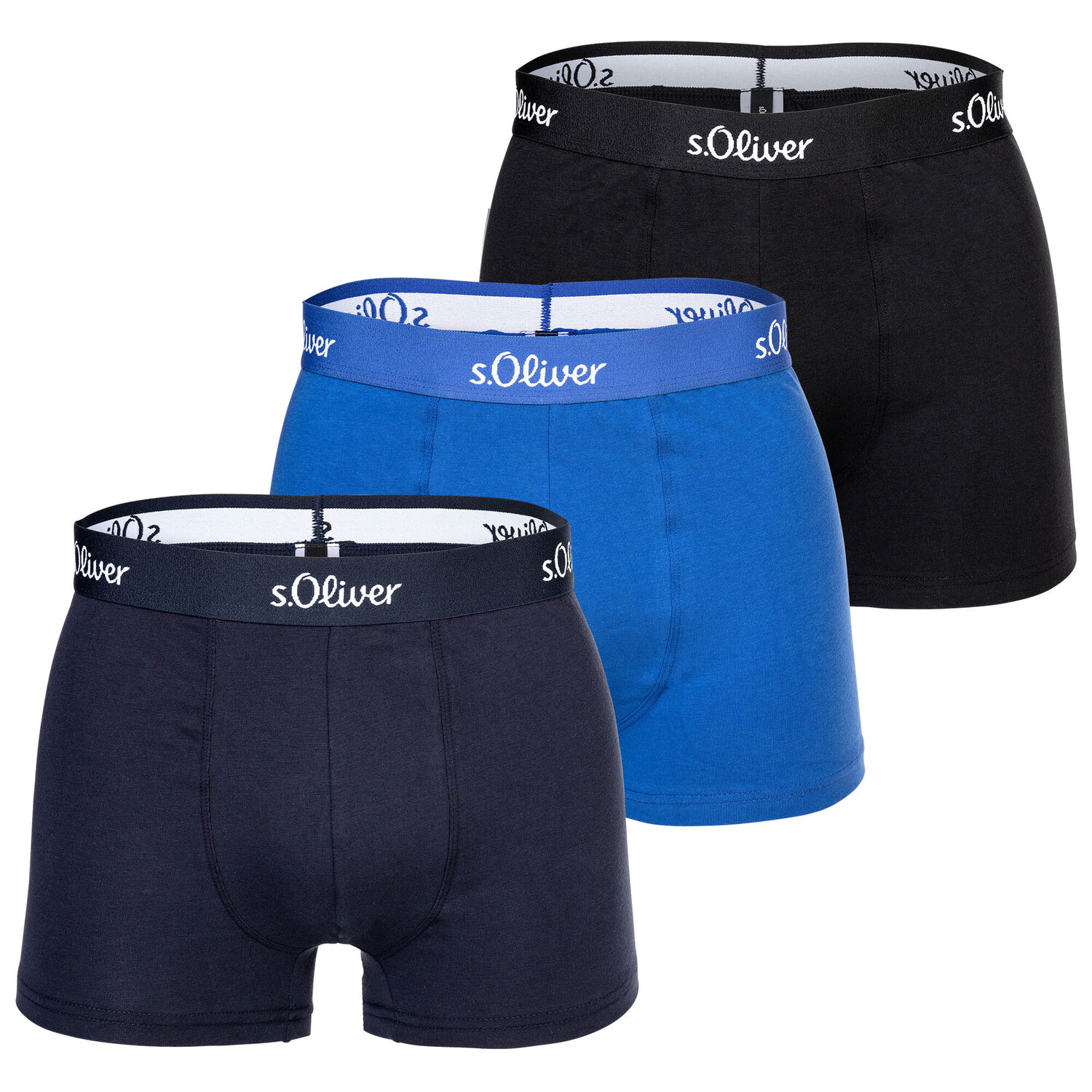 

Боксеры S Oliver Boxershort 3 шт, синий