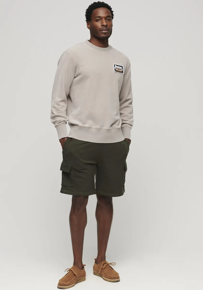

Шорты карго Superdry "SD-CONTRAST STITCH CARGO SHORT", цвет Washed Olive