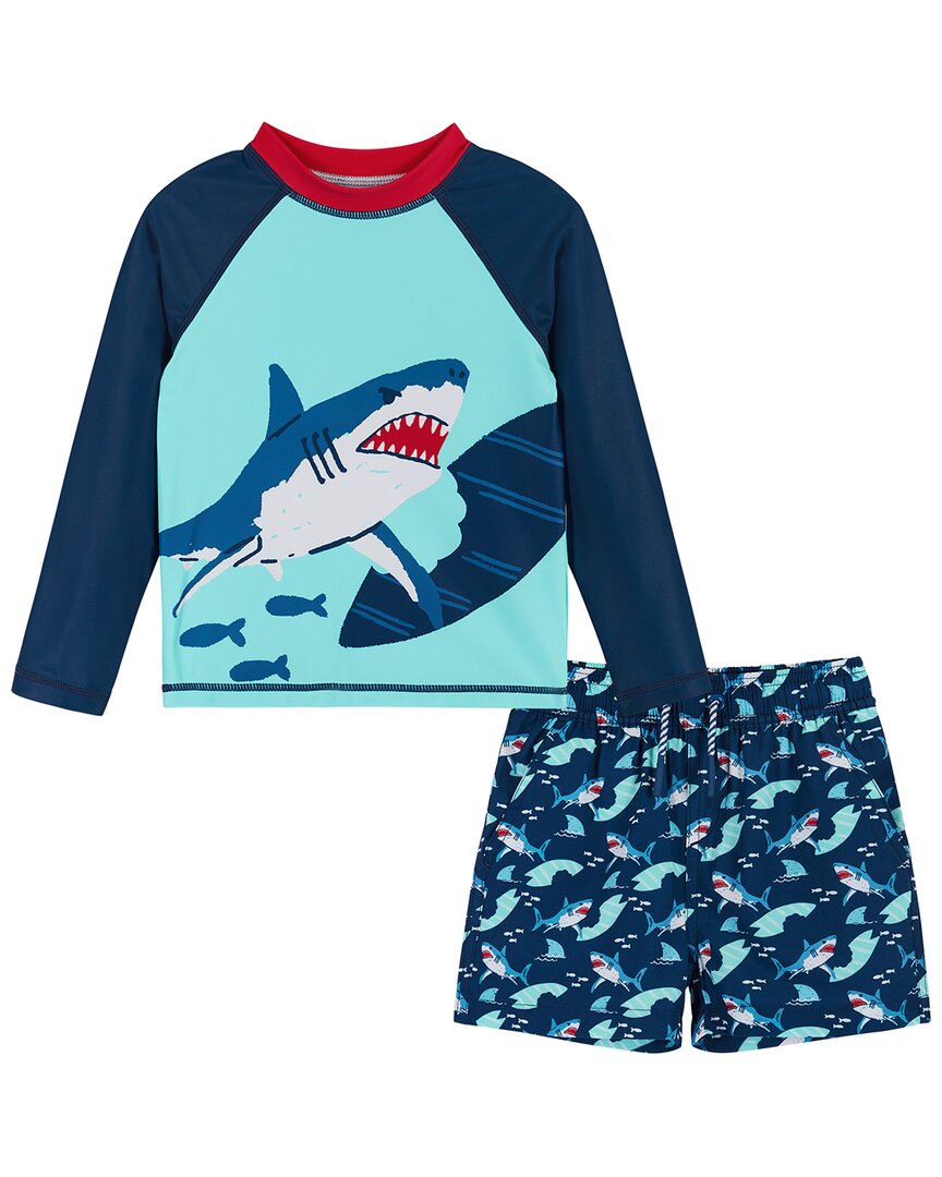 

Энди и Эван Комплект рашгарда Andy & Evan, синий