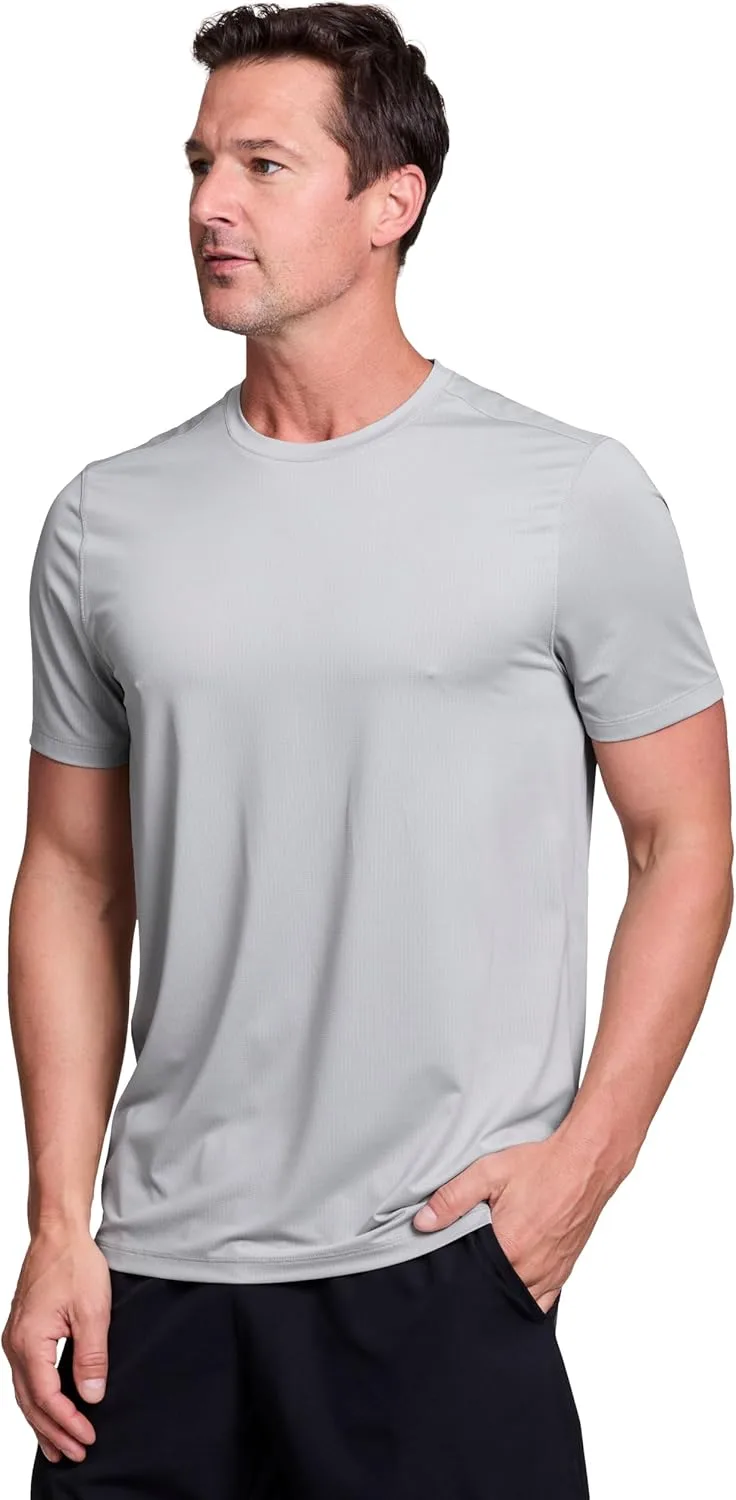 

RBX мужская футболка для тренировок, дышащая легкая растягивающаяся влагоотводящая