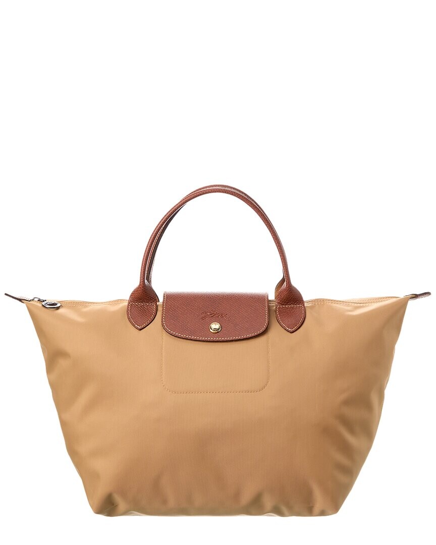 

Сумка Longchamp Le Pliage Original из парусины среднего размера, коричневый