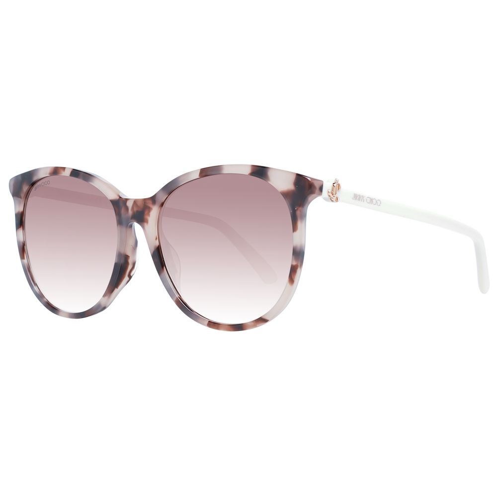 

Коричневые женские солнцезащитные очки Jimmy Choo Eyewear