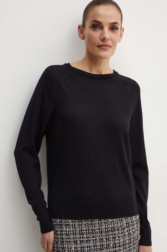 

Шерстяной свитер Max Mara Leisure, черный