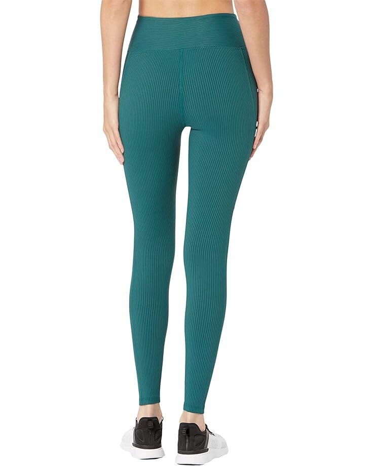 

Брюки YEAR OF OURS Ribbed Pocket Leggings, цвет Deep Teal