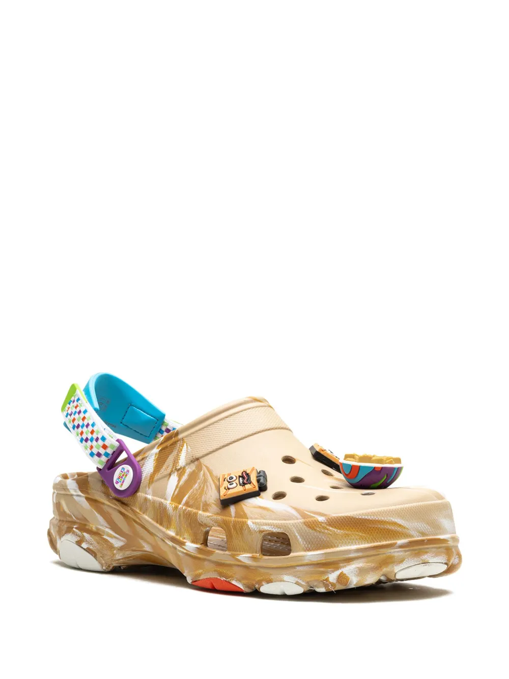 Клоги Classic All-Terrain из коллаборации с Cinnamon Toast Crocs, коричневый — фото 2
