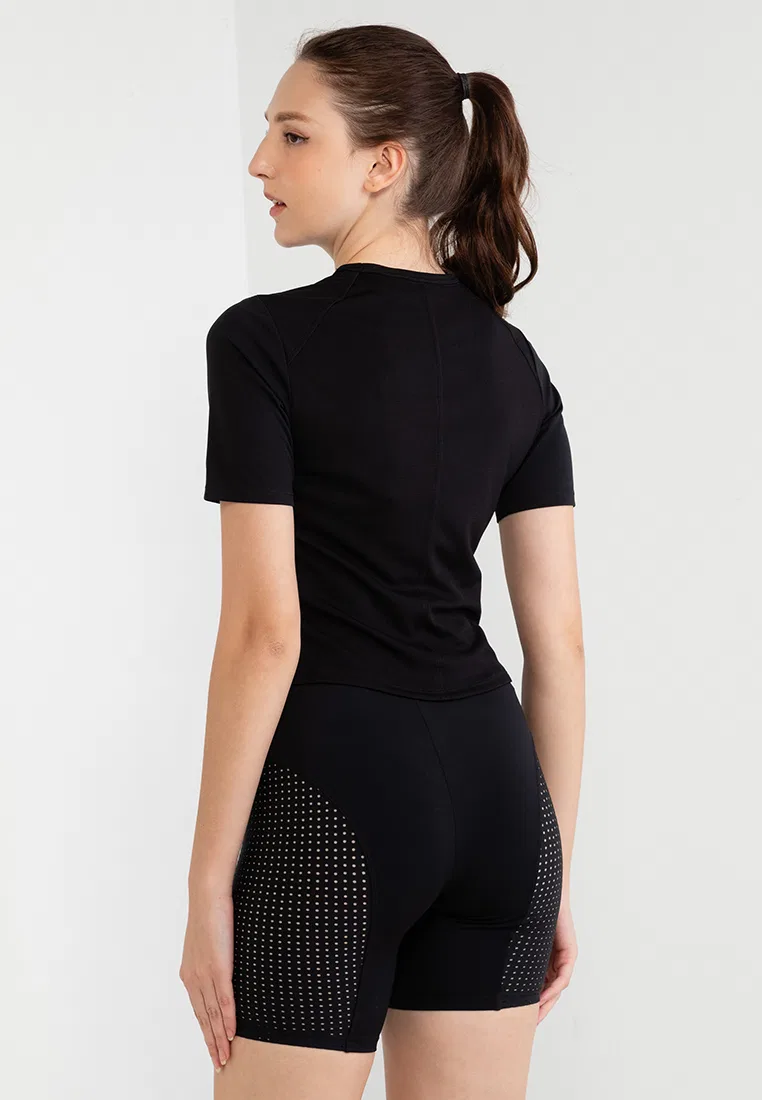 Футболка полуприлегающего кроя Calvin Klein Sport, черный — фото 2