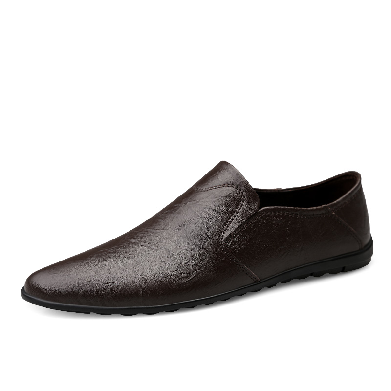 

KUPE Мужские повседневные туфли мужские низкие топы коричневые, цвет Brown
