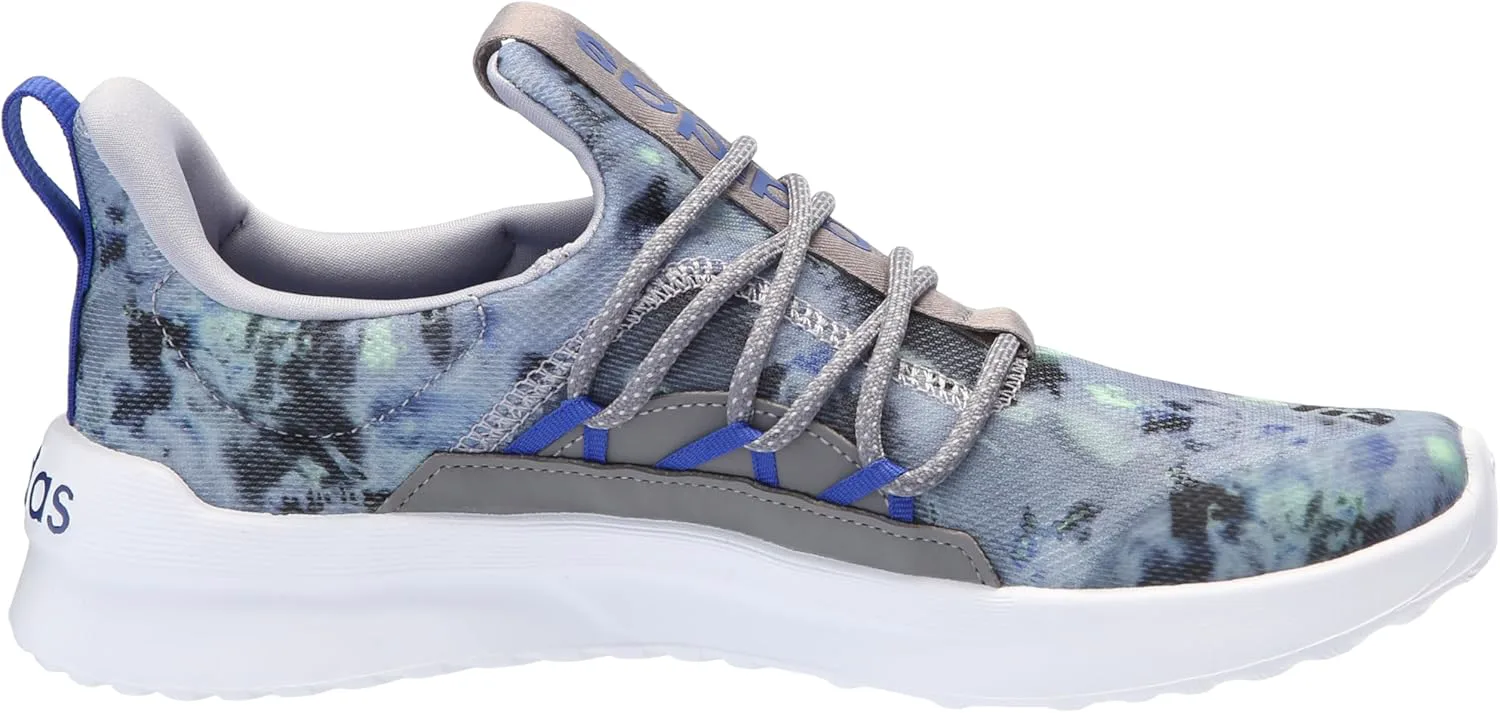 Кроссовки для мальчиков Adidas Lite Racer Adapt 5.0 без шнурков, серый/синий/зеленый — фото 4