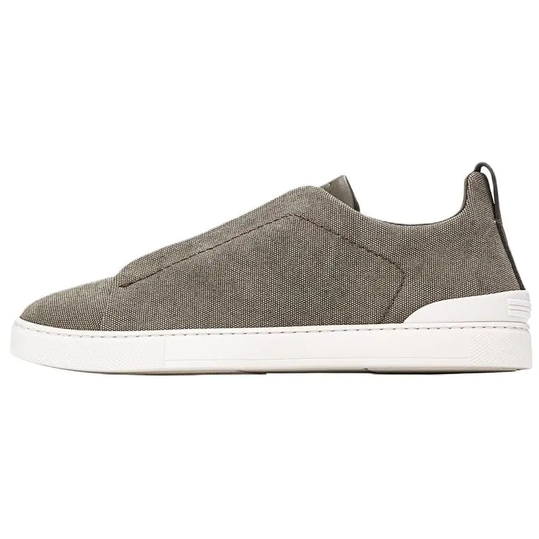 

Кроссовки для скейтбординга Zegna Triple Stitch Low Top, мужские, серые Ermenegildo Zegna, Gray