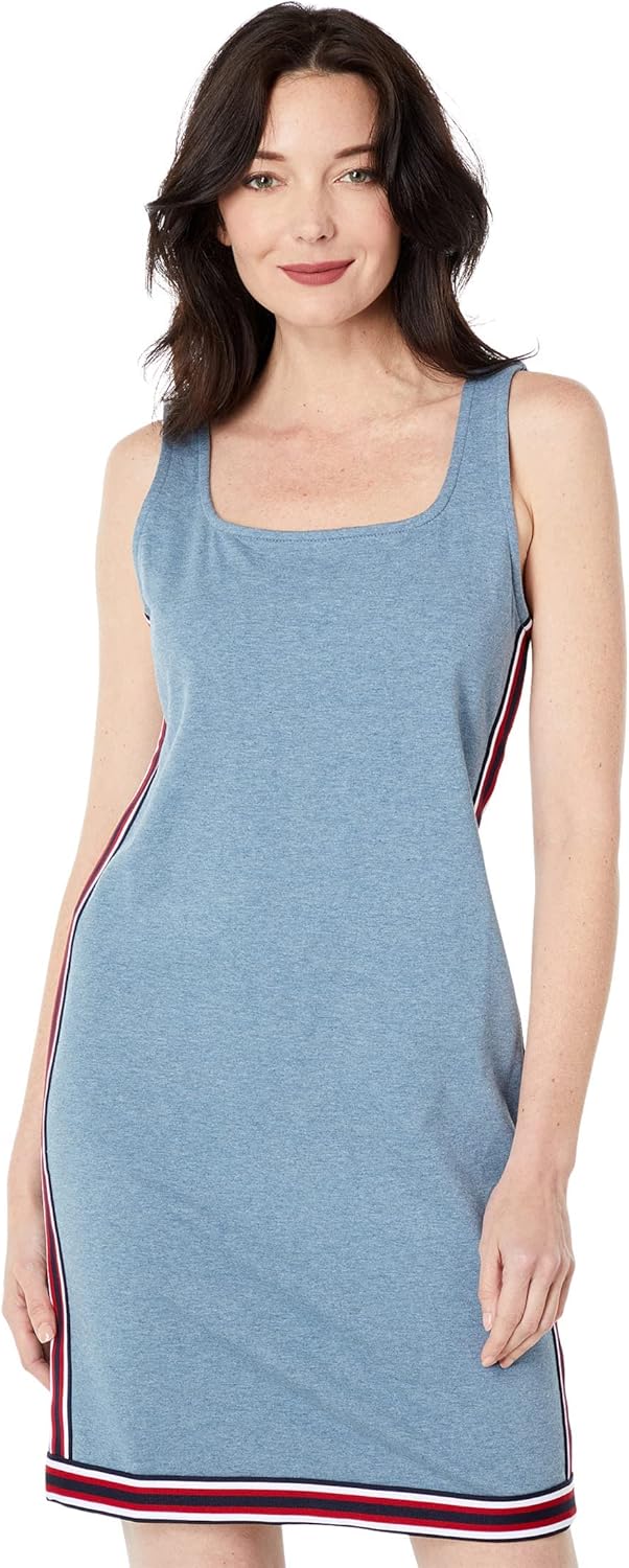 

Платье без рукавов Tommy Hilfiger из французского трикотажа, Indigo Heather