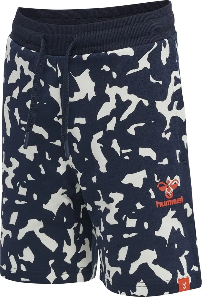 Шорты из хлопка с эластаном, Hummel, синий