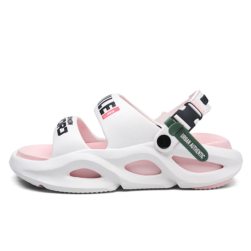 

URBAN AUTHENTIC Пляжные сандалии унисекс бело-розовые, цвет White Pink