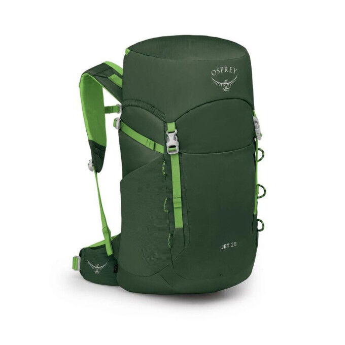 

Детский походный рюкзак Osprey Jet 28 - Green Canopy