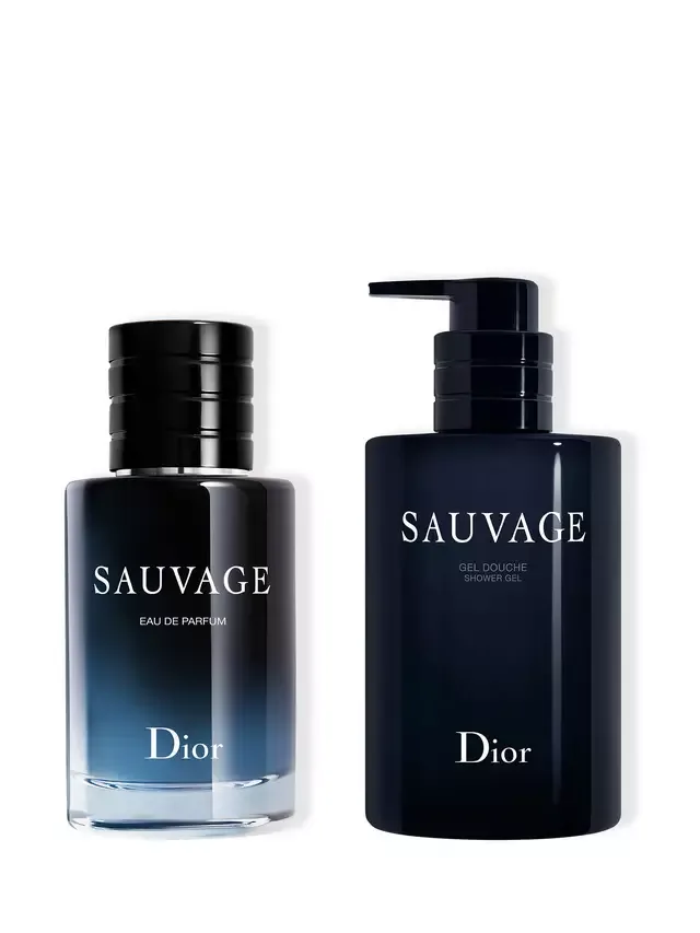 Парфюмированная вода Sauvage, 60 мл и гель для душа Sauvage, 250 мл, комплект DIOR
