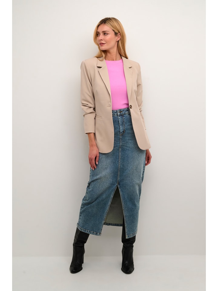 

Kaffe Джинсовая юбка синего цвета