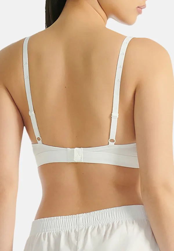 Бюстье-Топ с вырезом-лодочкой Adidas Sportswear, White — фото 2