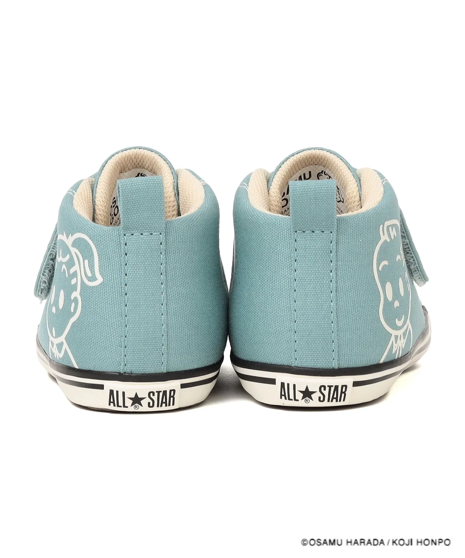 Детские кроссовки OSAMU GOODS CONVERSE для малышей коричневые — фото 3